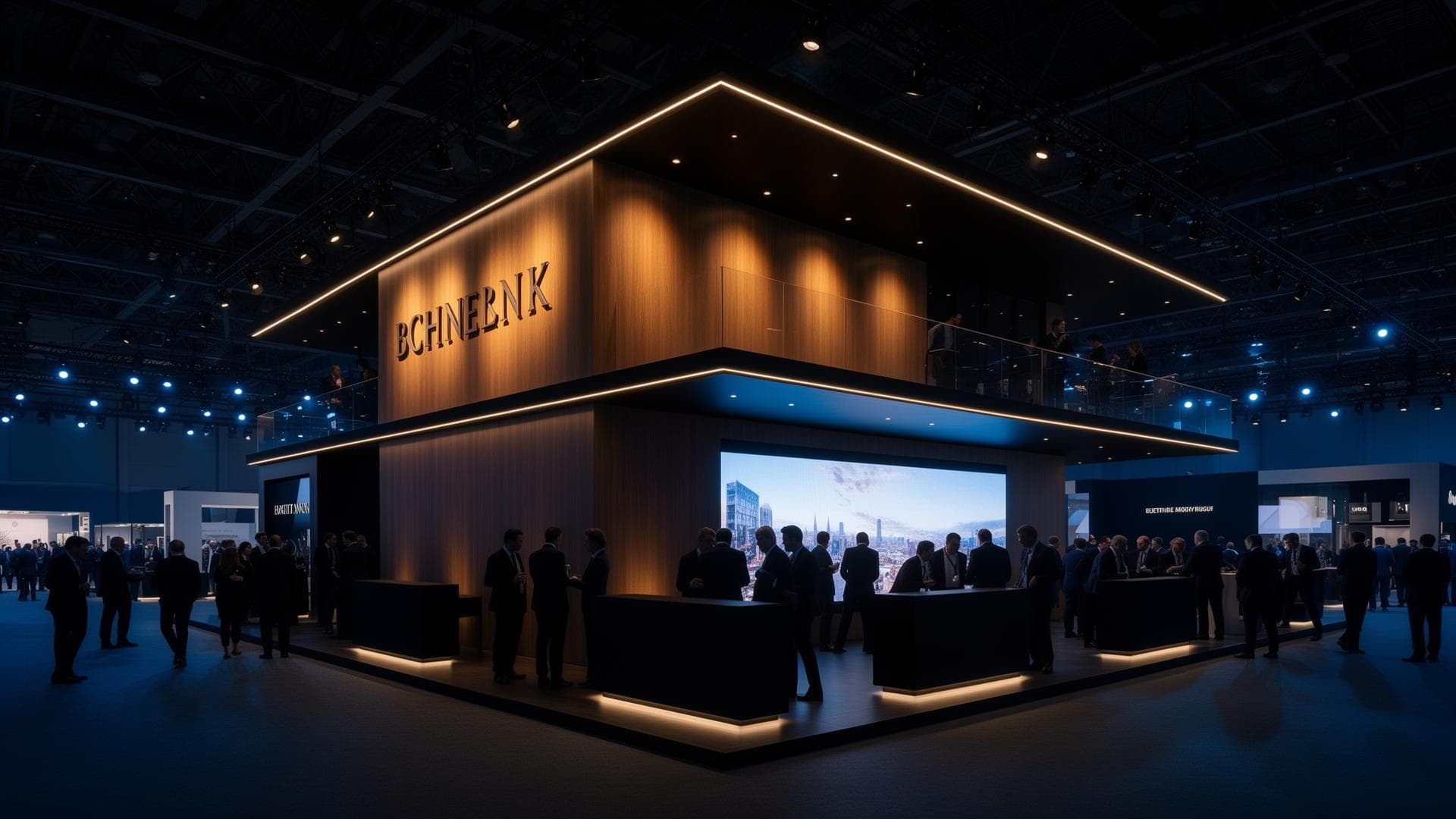 Premium custom exhibition stall built by Approach Media