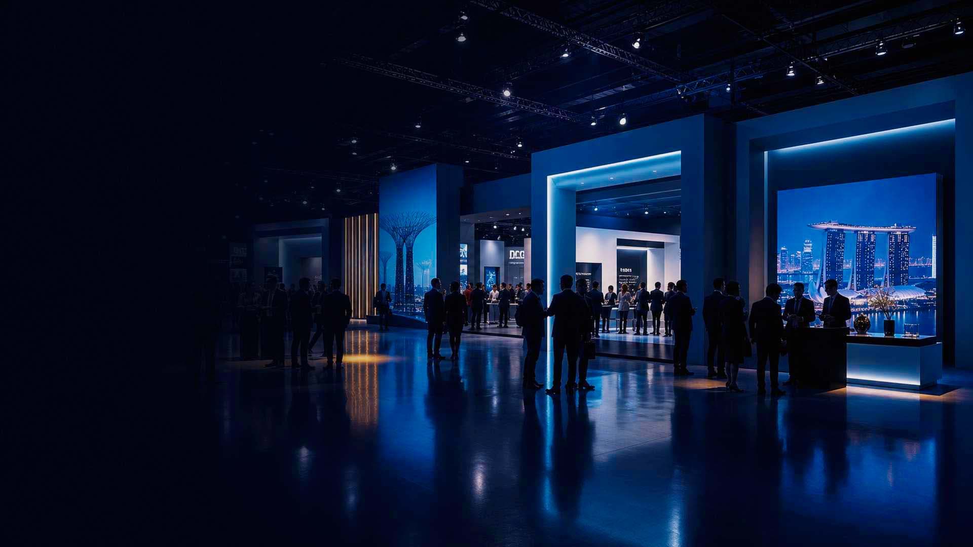 Exhibition stall design in Singapore