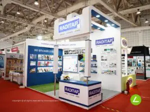 Waptag Expo Delhi custom booth design