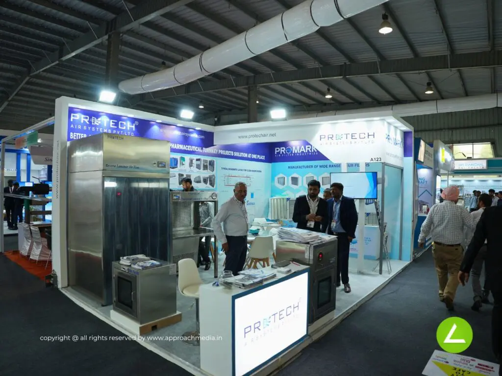 Expert exhibition stall design Pharmatec