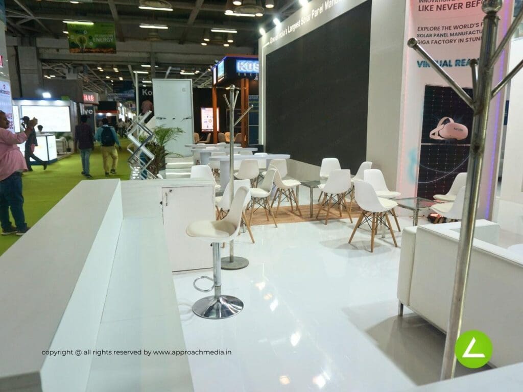 Mezzanine exhibition stand design and fabrication agency