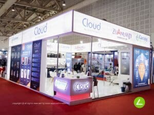 Water Expo Chennai event display fabrication
