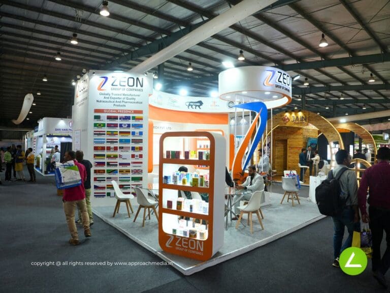 Award-winning exhibition stall design and fabrication agency Pharmatec